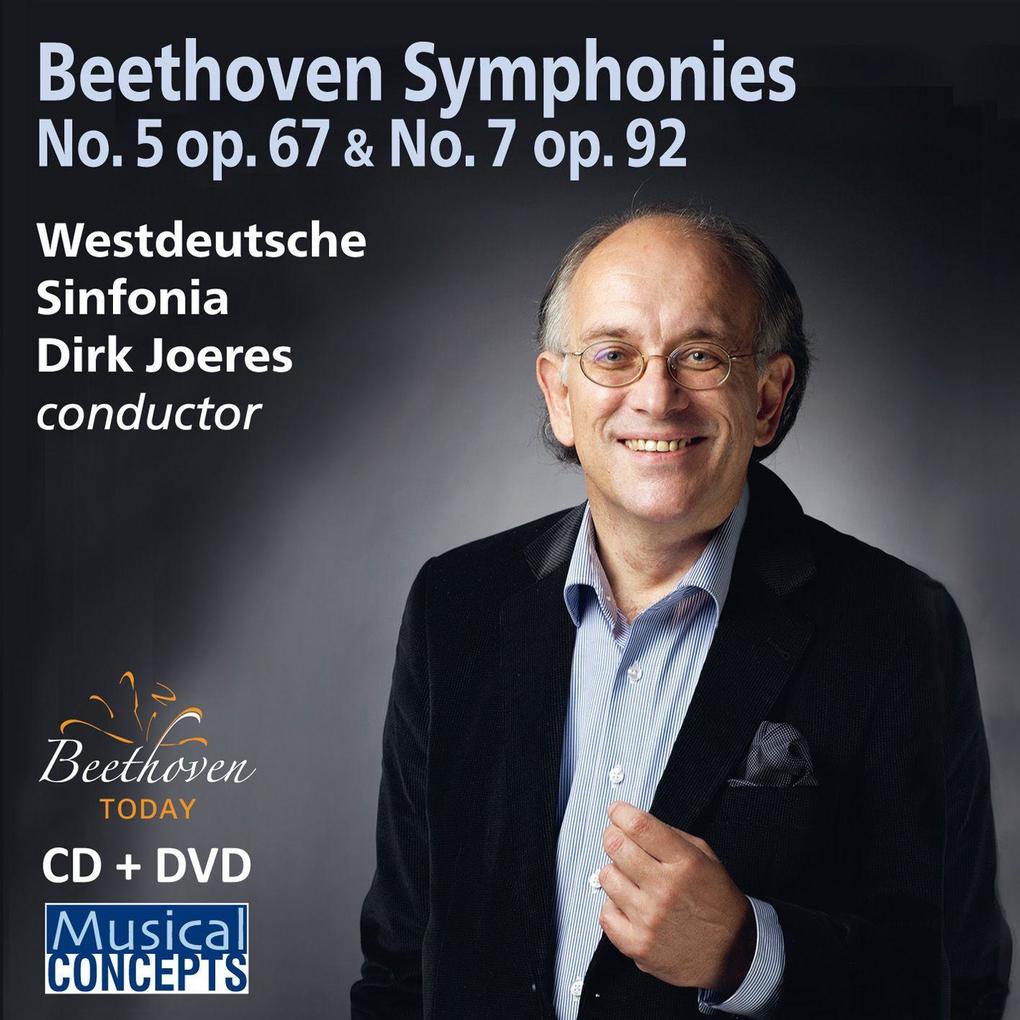 Produktbild: Sinfonien 5 & 7 (CD+Bonus-DVD) | Dirk/Westdeutsche Sinfonie Joeres, Dirk/Westdeutsche Sinfonia Joeres