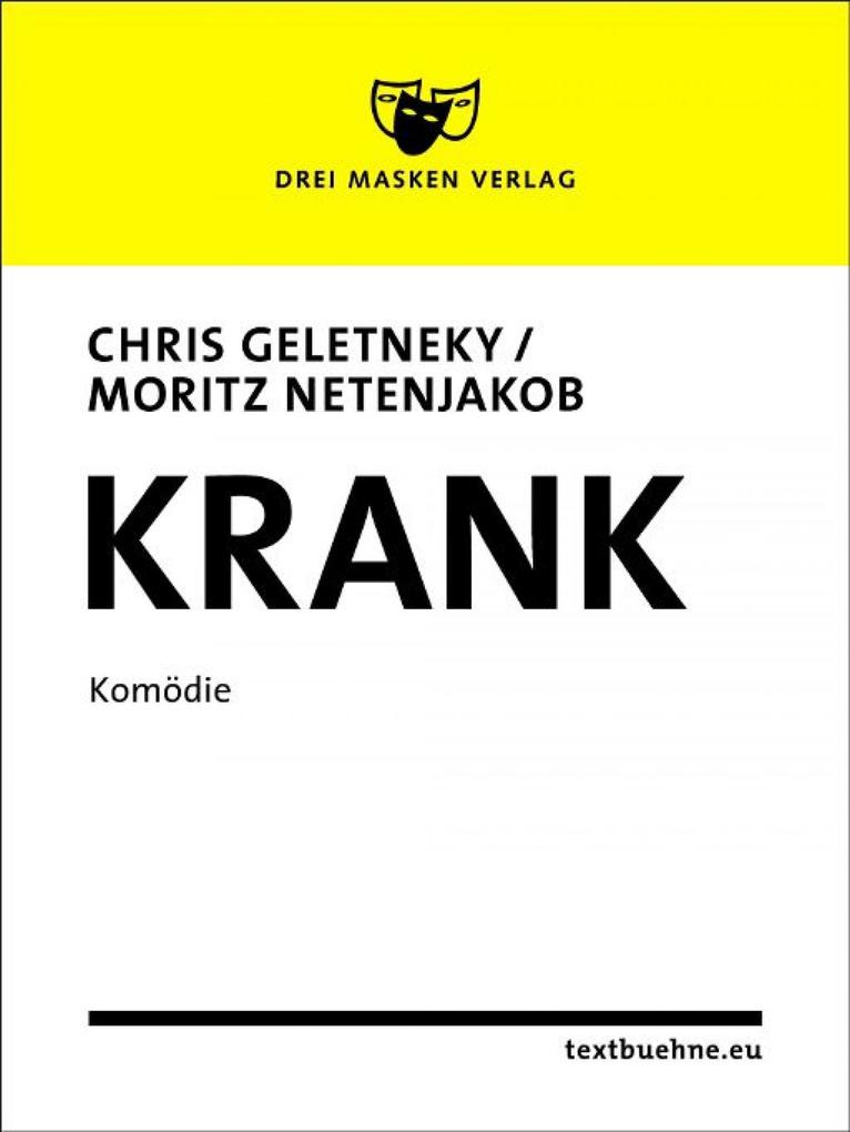 Produktbild: Krank | Chris Geletneky, Moritz Netenjakob
