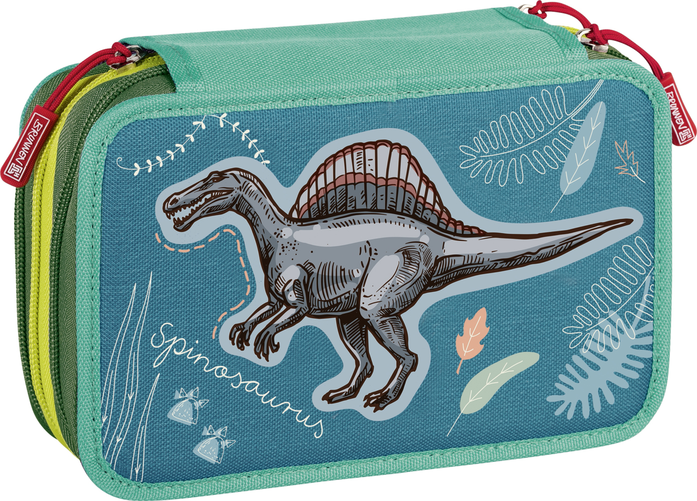Produktbild: Brunnen Schüler-Etui 3 RV Dinosaurier