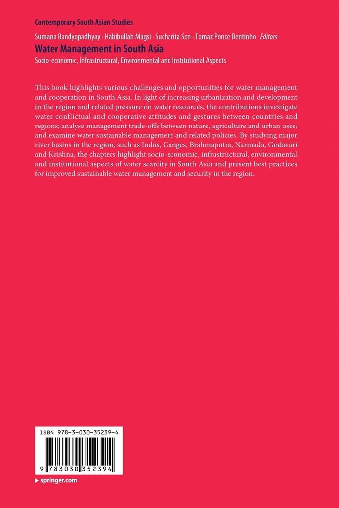 Weitere Ansicht: Water Management in South Asia