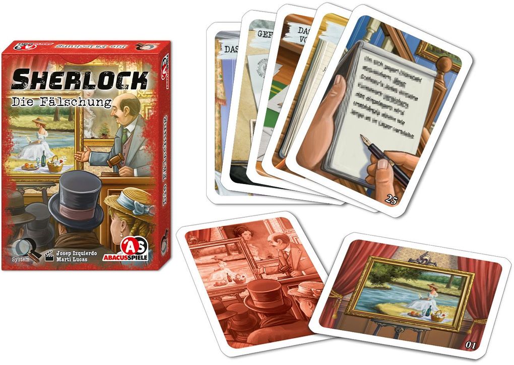 Weitere Ansicht: ABACUSSPIELE - Sherlock - Die Fälschung | Josep Izquierdo, Lucas Martí, Marti Lucas Feliu