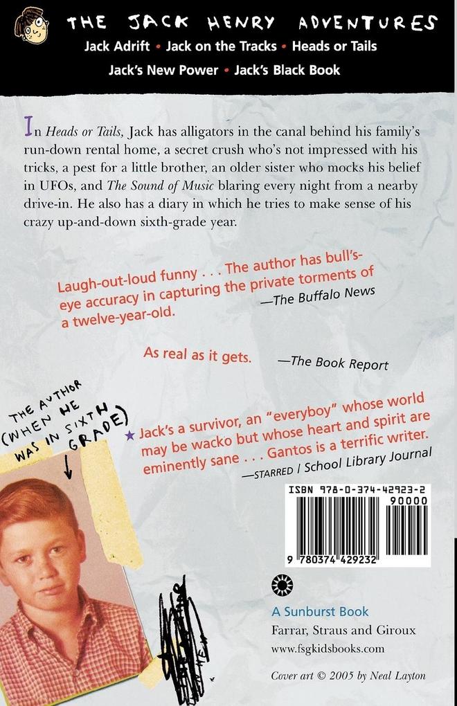 Weitere Ansicht: Heads or Tails | Jack Gantos