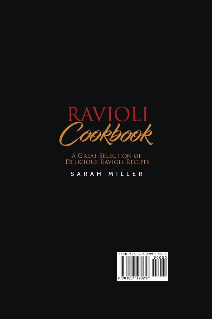 Weitere Ansicht: Ravioli Cookbook | Sarah Miller