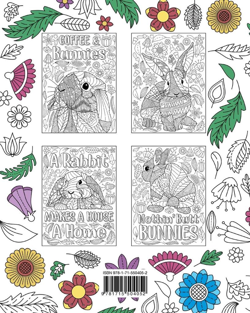 Weitere Ansicht: Rabbit Coloring Book | Paperland