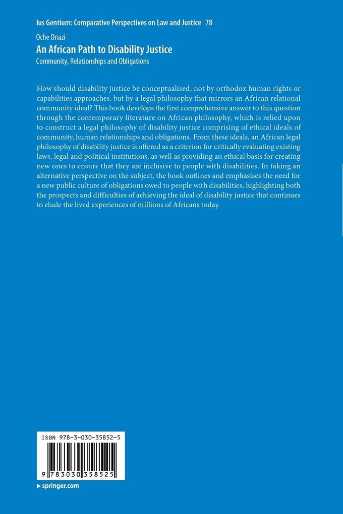 Weitere Ansicht: An African Path to Disability Justice | Oche Onazi