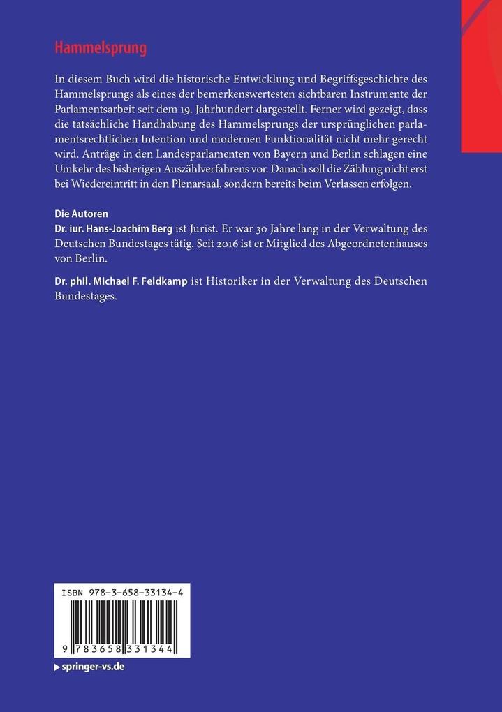 Weitere Ansicht: Hammelsprung | Hans-Joachim Berg, Michael F. Feldkamp