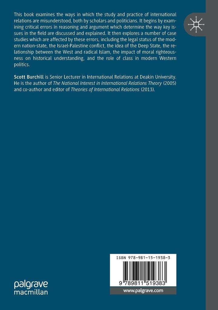 Weitere Ansicht: Misunderstanding International Relations | Scott Burchill