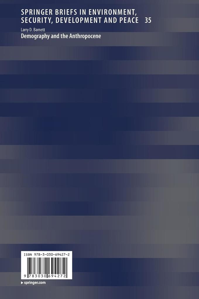 Weitere Ansicht: Demography and the Anthropocene | Larry D. Barnett