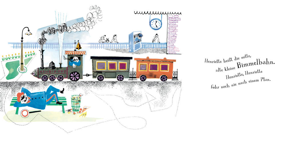 Weitere Ansicht: Henriette Bimmelbahn | James Krüss, Lisl Stich