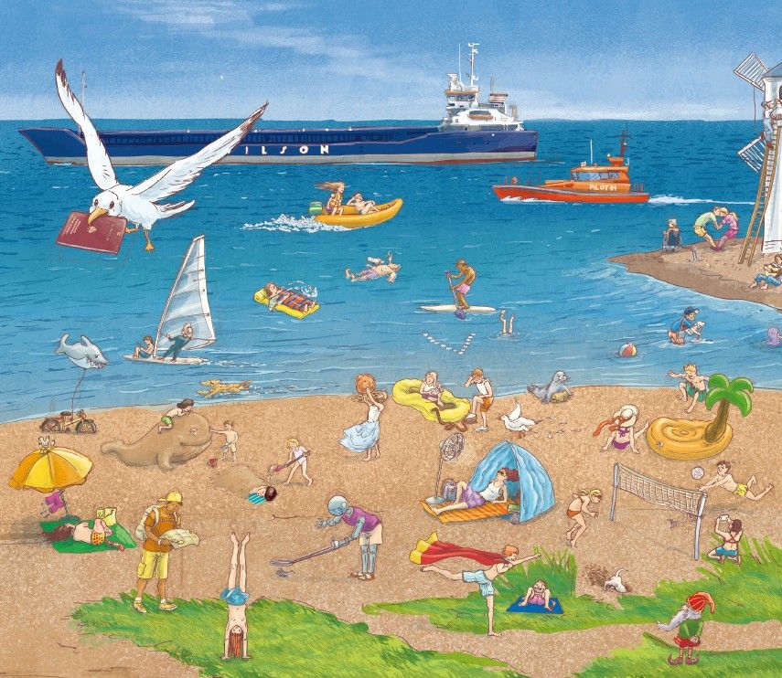 Weitere Ansicht: Mein Insel-Wimmelbuch Usedom | Marc Robitzky