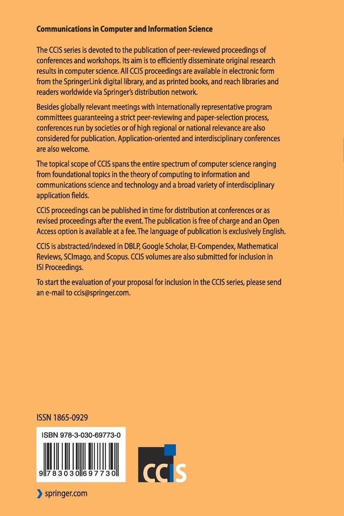Weitere Ansicht: Applications of Computational Intelligence