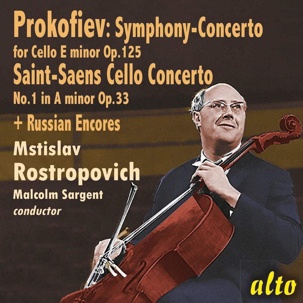 Produktbild: M.Rostropovich plays Cello Concertos & Russian En | Mstislav/+ Rostropowitsch