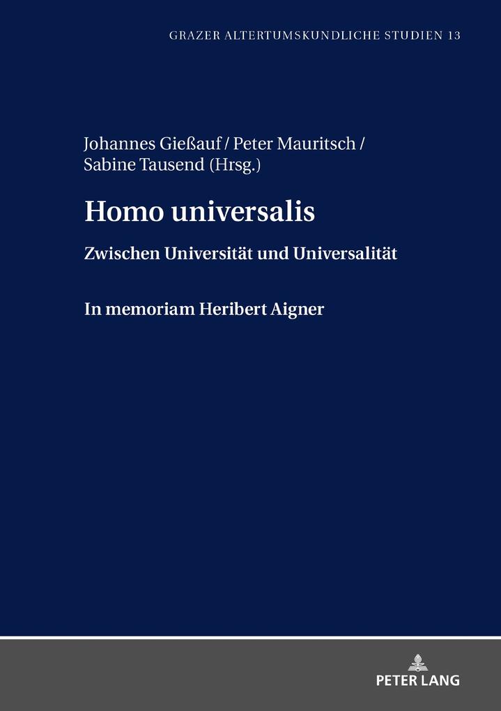 Produktbild: Homo universalis