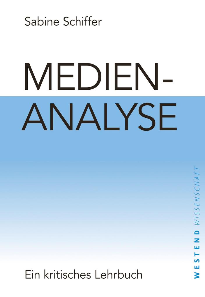 Produktbild: Medienanalyse | Sabine Schiffer