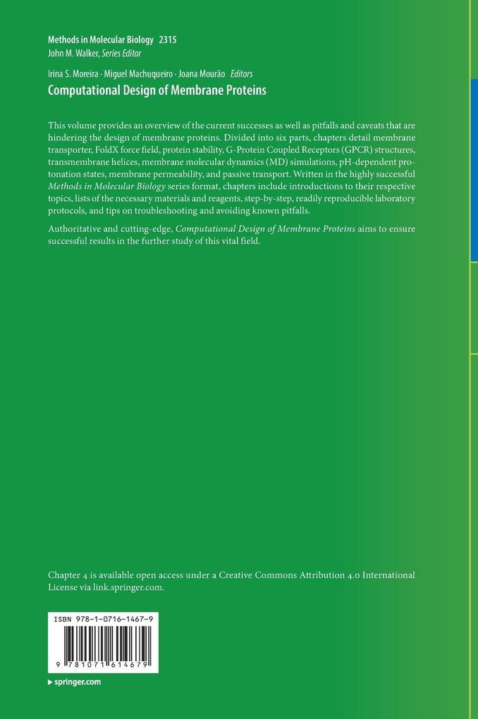 Weitere Ansicht: Computational Design of Membrane Proteins