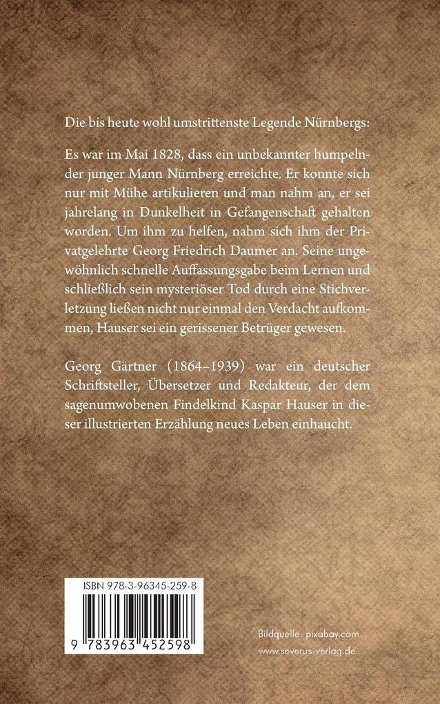 Weitere Ansicht: Kaspar Hauser | Georg Gärtner