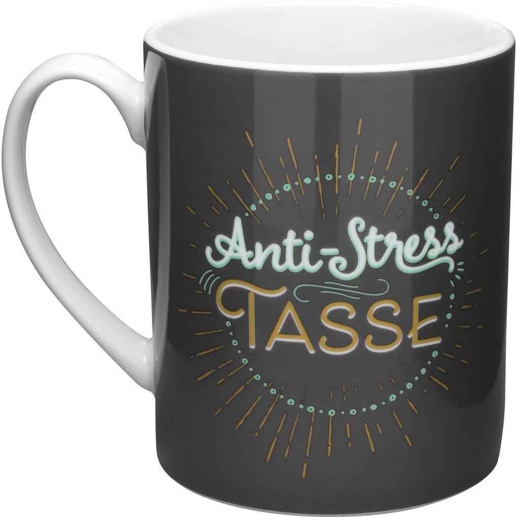 Weitere Ansicht: GRUSS & CO 47000 XL-Tasse Anti-Stress, Porzellan, 60 cl, Geschenkbanderole