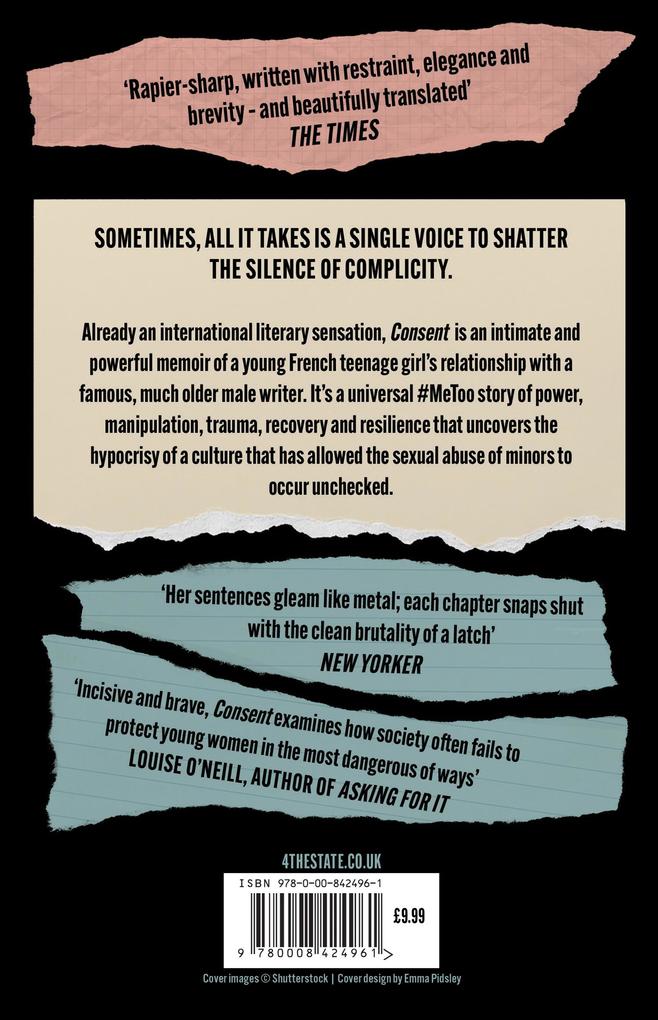 Weitere Ansicht: Consent | Vanessa Springora