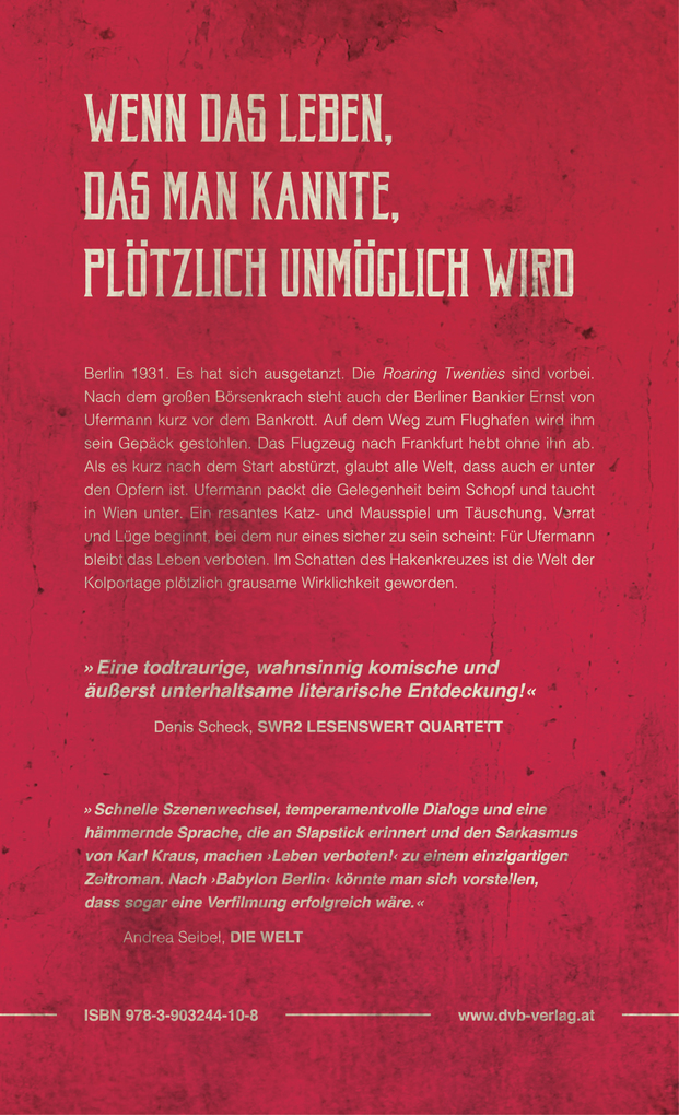 Weitere Ansicht: Leben verboten! | Maria Lazar