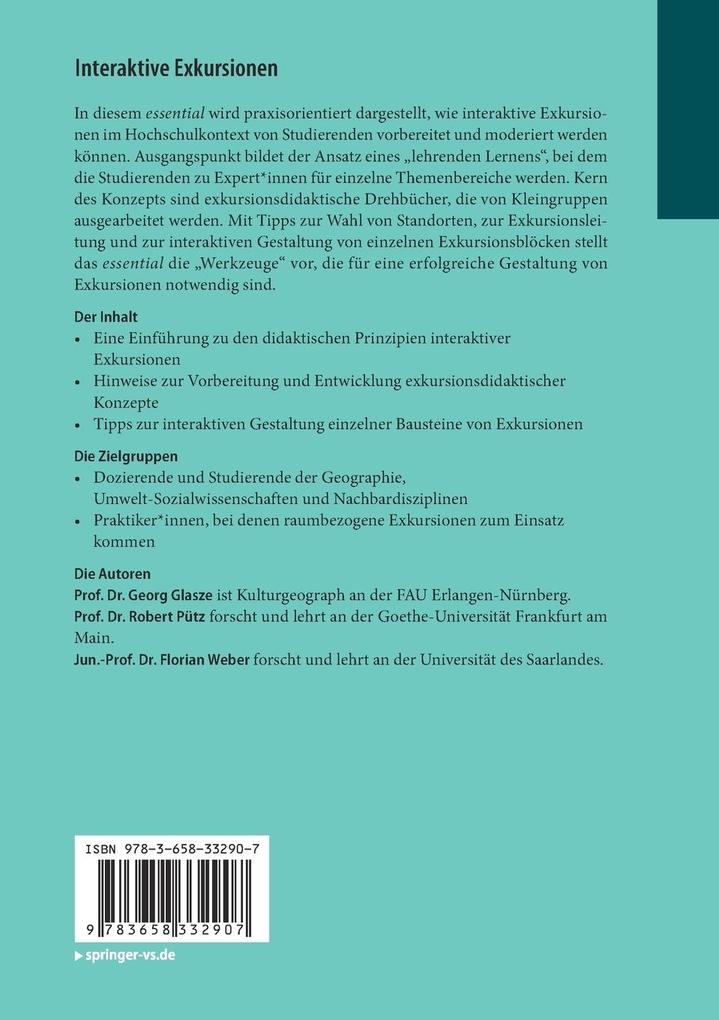 Weitere Ansicht: Interaktive Exkursionen | Georg Glasze, Robert Pütz, Florian Weber