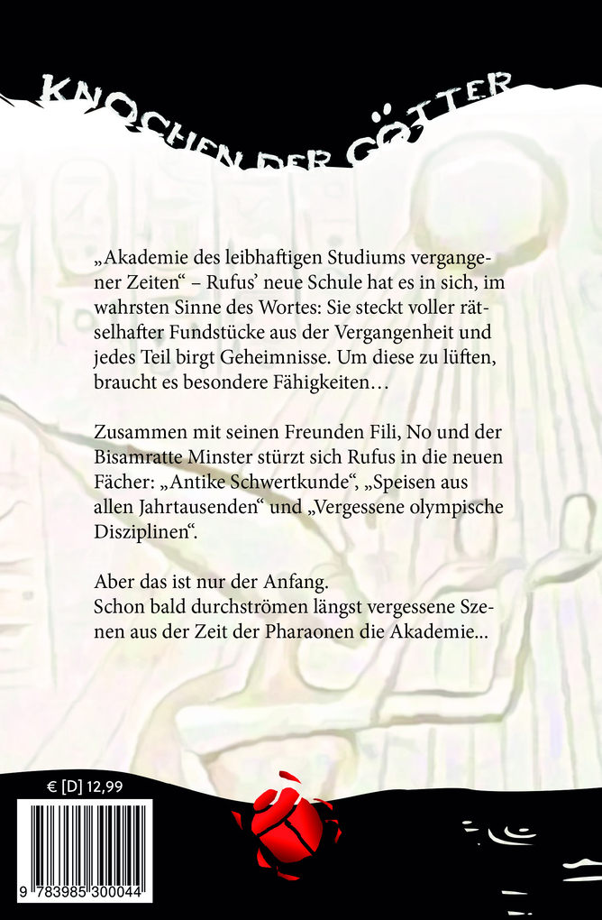 Weitere Ansicht: Die Knochen der Götter | Boris Pfeiffer