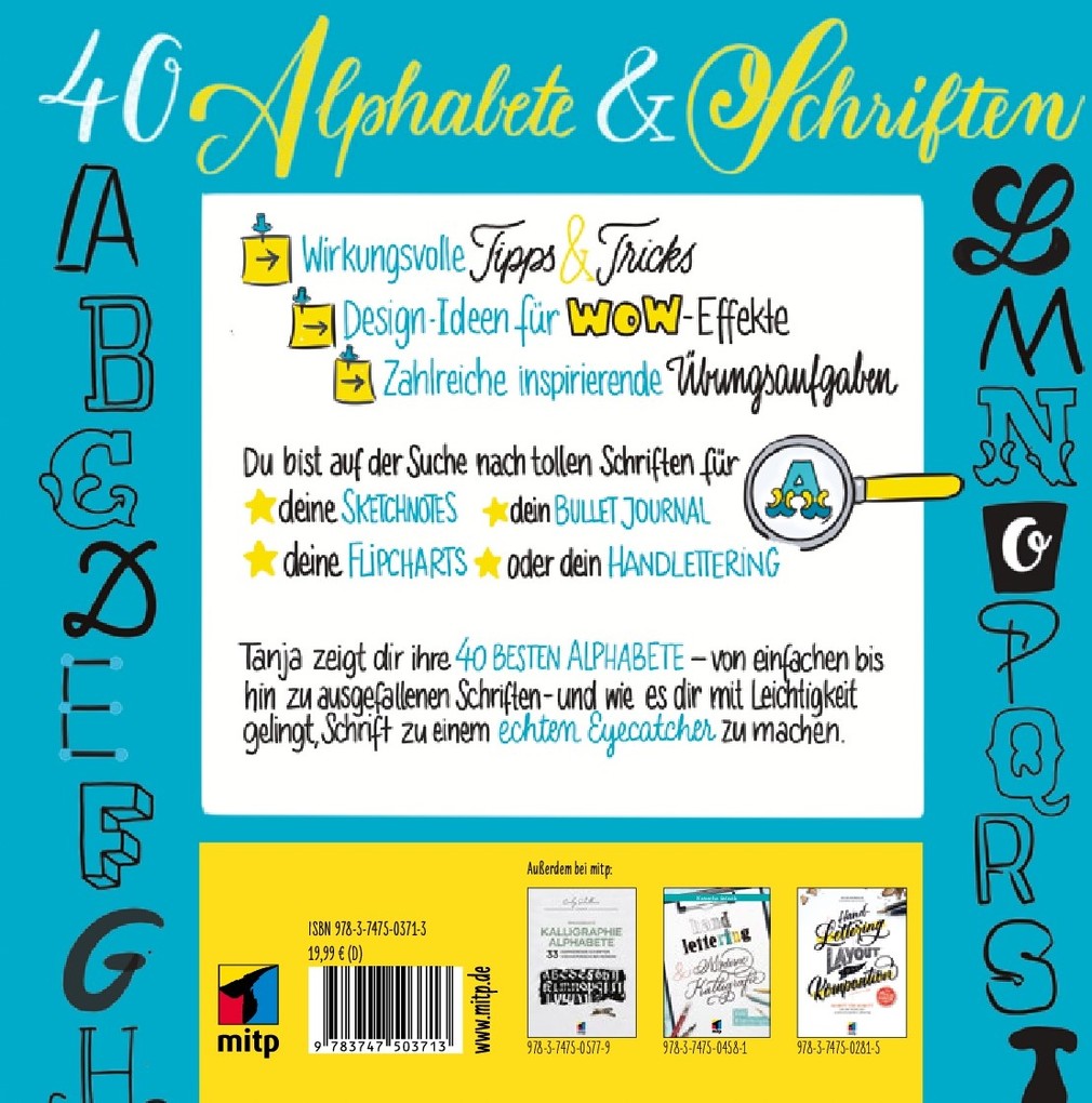 Weitere Ansicht: Die 40 besten Alphabete für Sketchnotes, Flipcharts & mehr | Tanja Wehr