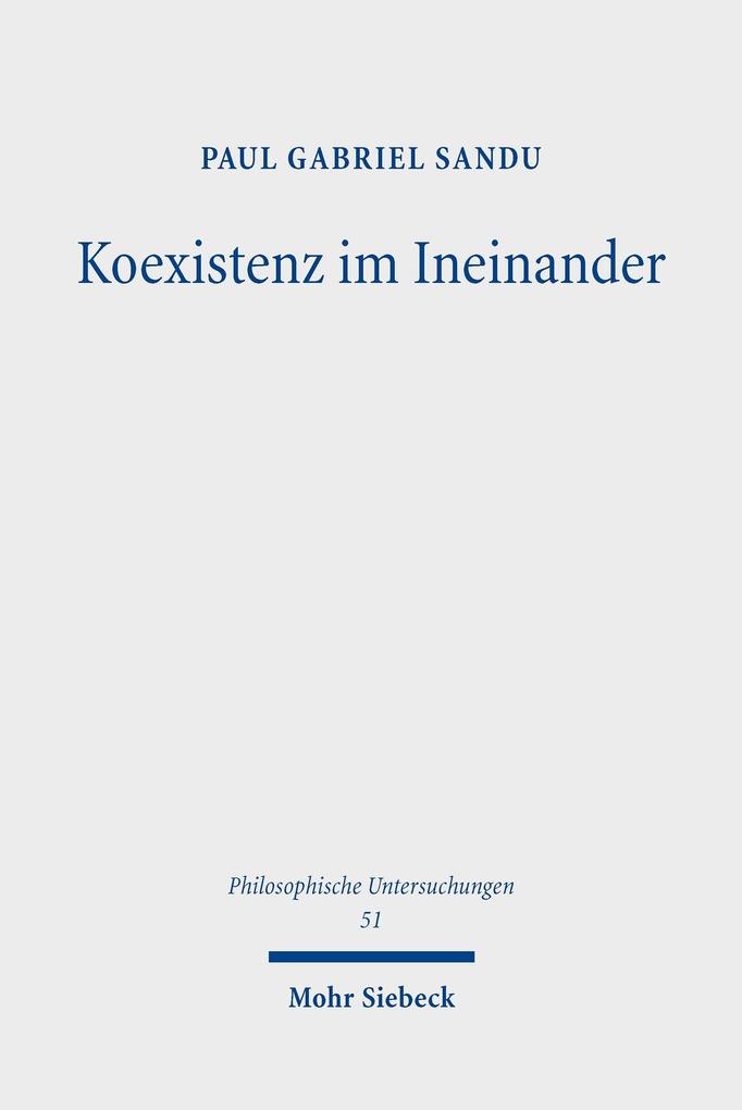 Produktbild: Koexistenz im Ineinander | Paul Gabriel Sandu