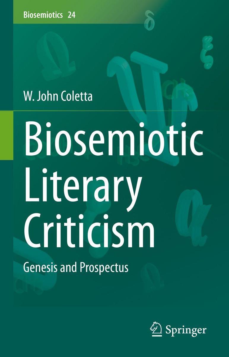 Produktbild: Biosemiotic Literary Criticism | W. John Coletta