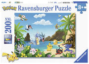 Ravensburger Kinderpuzzle 12840 - Schnapp sie dir alle! 200 Teile XXL - Pokémon Puzzle für Kinder ab 8 Jahren