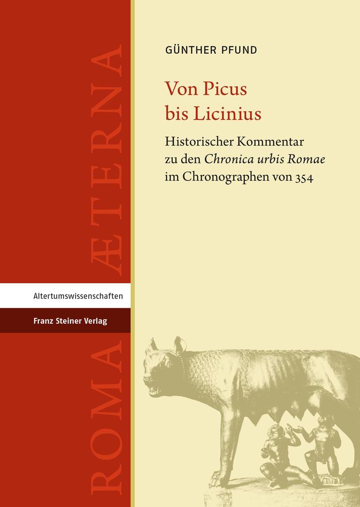 Produktbild: Von Picus bis Licinius | Günther Pfund