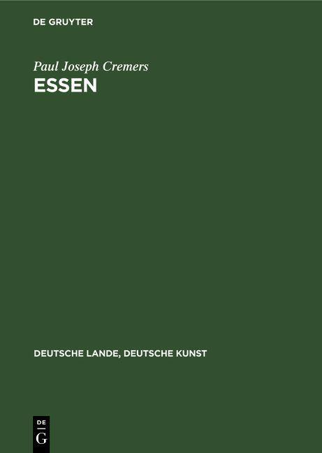Produktbild: Essen | Paul Joseph Cremers