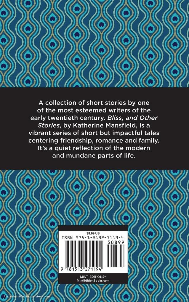 Weitere Ansicht: Bliss, and Other Stories | Katherine Mansfield