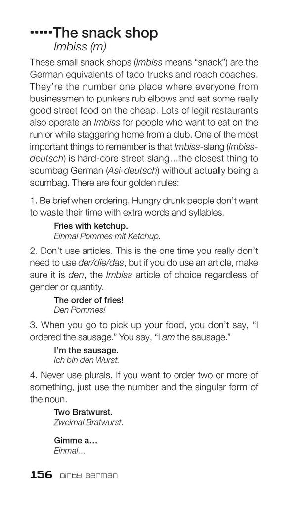 Weitere Ansicht: Dirty German: Second Edition | Daniel Chaffey