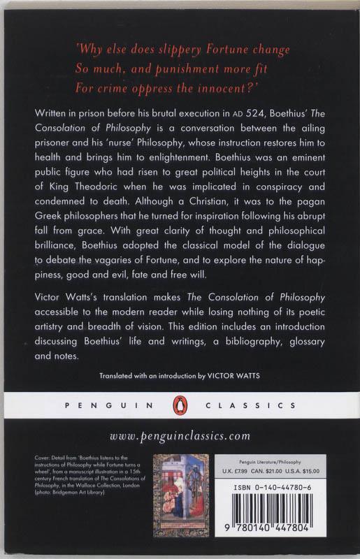 Weitere Ansicht: The Consolation of Philosophy | Anicius Boethius