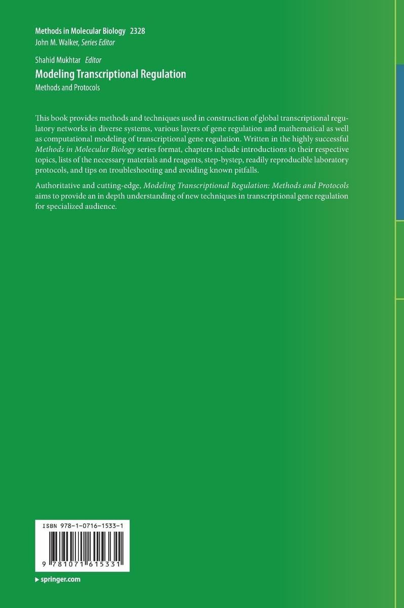 Weitere Ansicht: Modeling Transcriptional Regulation