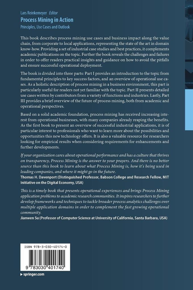 Weitere Ansicht: Process Mining in Action
