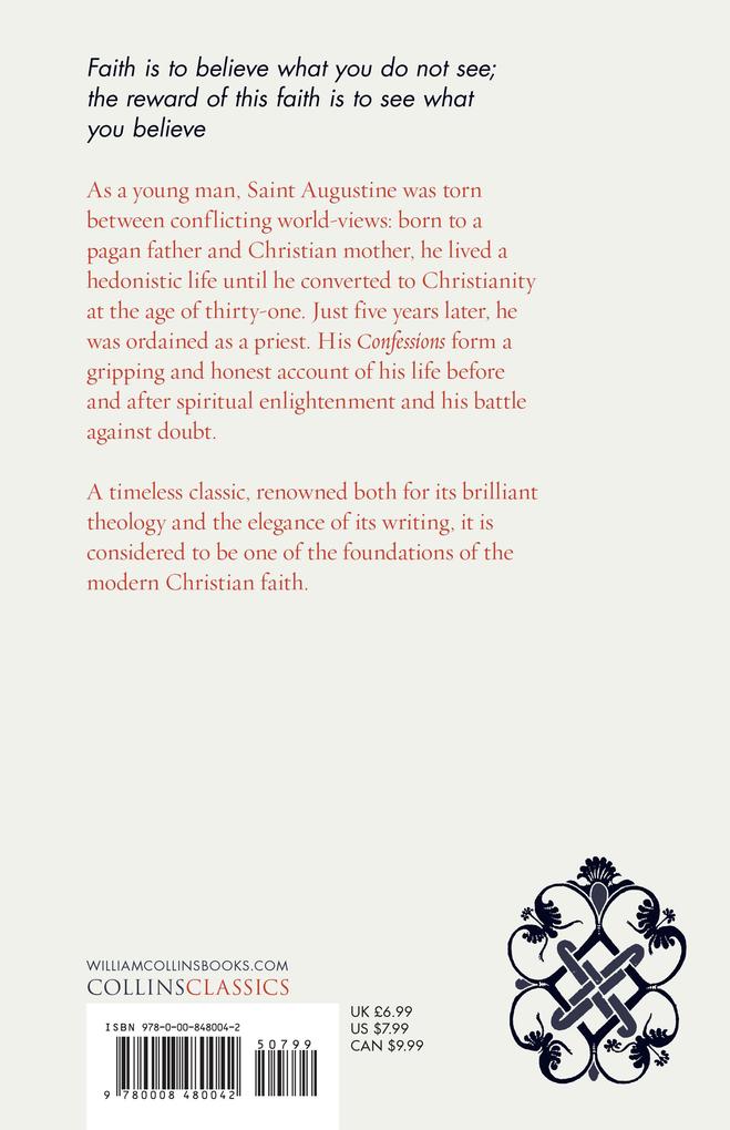 Weitere Ansicht: The Confessions of Saint Augustine | Saint Augustine