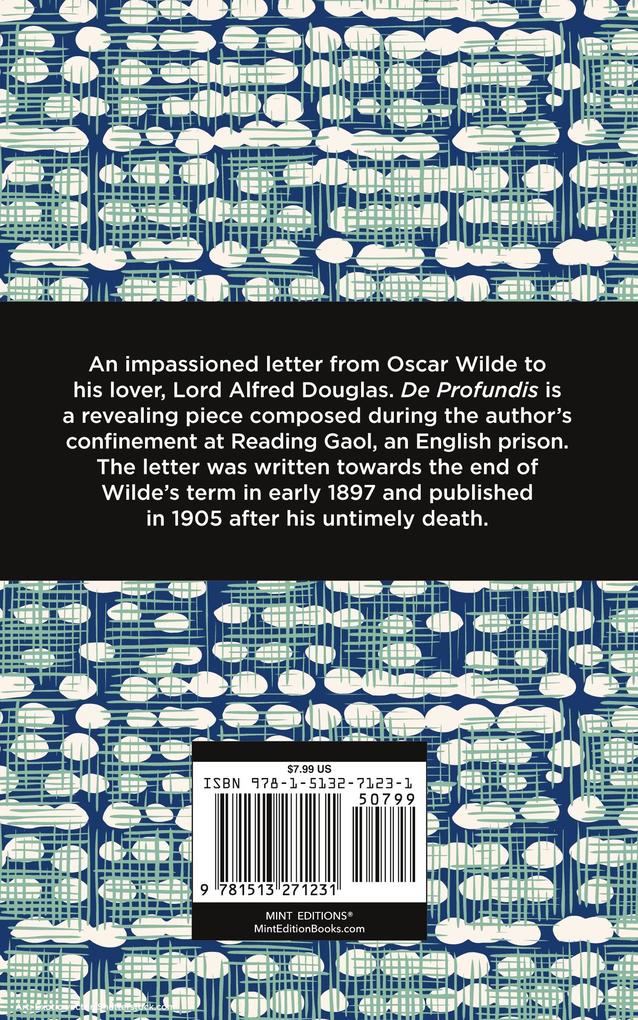 Weitere Ansicht: De Profundis | Oscar Wilde