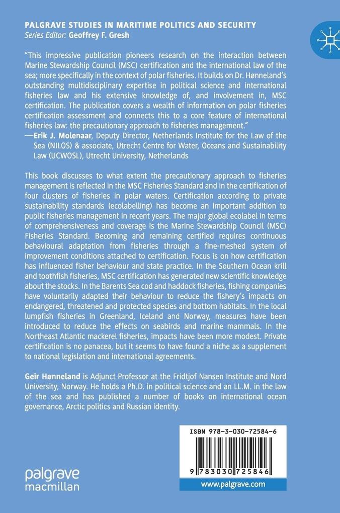 Weitere Ansicht: Blue Governance in the Arctic and Antarctic | Geir Hønneland