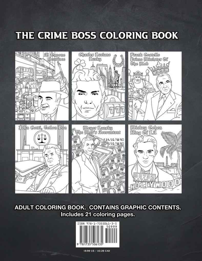 Weitere Ansicht: The Crime Boss Coloring Book | VB Productions