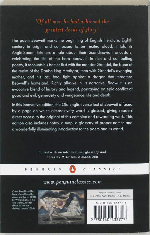 Weitere Ansicht: Beowulf | Michael Alexander