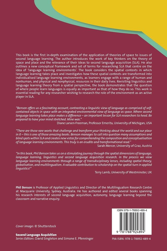Weitere Ansicht: Language Learning Environments | Phil Benson