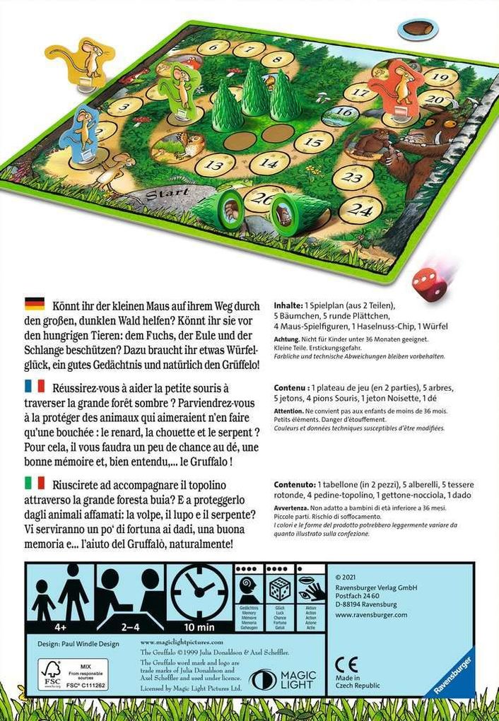 Weitere Ansicht: Ravensburger - Wo ist der Grüffelo?