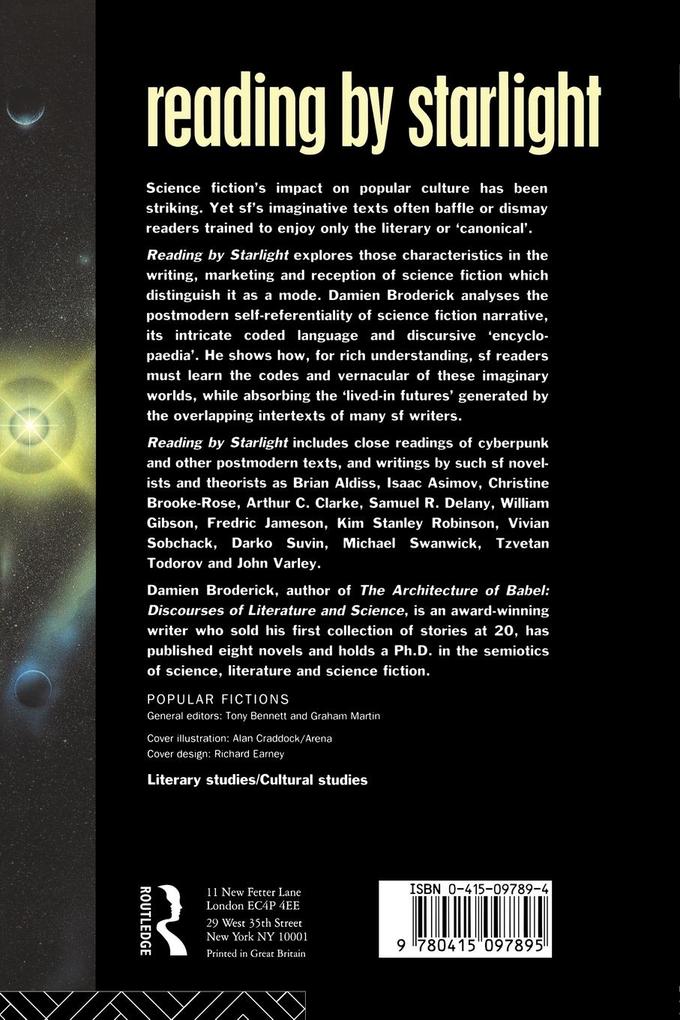 Weitere Ansicht: Reading by Starlight | Damien Broderick