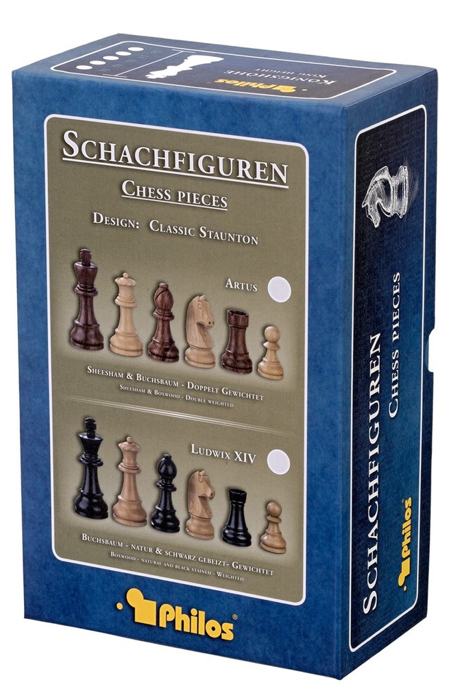 Weitere Ansicht: Philos 22111 - Valerian, KH 90 mm, Schachfiguren, Holz