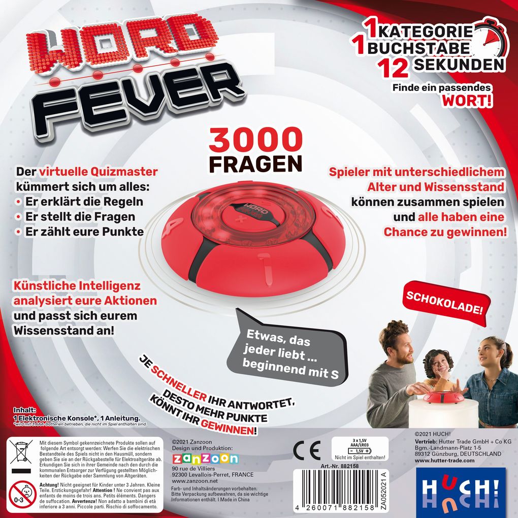 Weitere Ansicht: Word Fever | Zanzoon