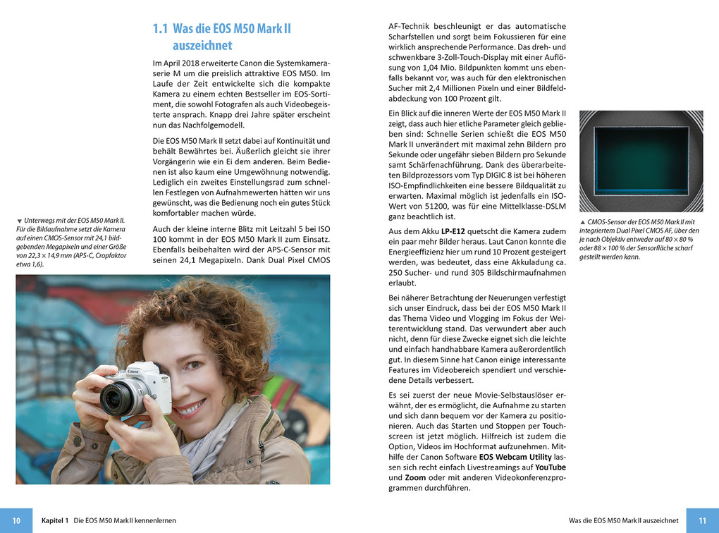 Weitere Ansicht: Canon EOS M50 Mark II | Kyra Sänger, Christian Sänger