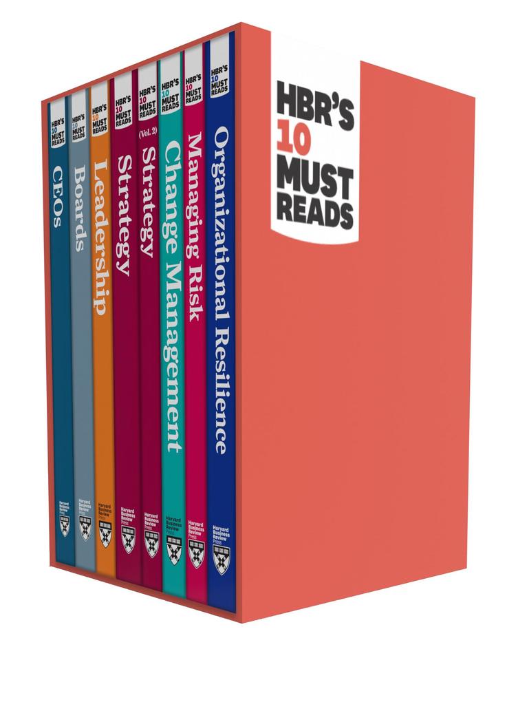 Produktbild: HBR's 10 Must Reads for Executives 8-Volume Collection | Harvard Business Review