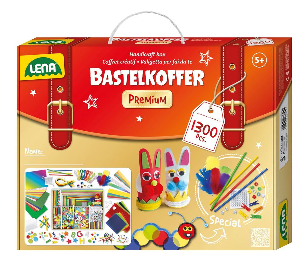 Produktbild: Lena - Bastelkoffer Premium, Faltschachtel