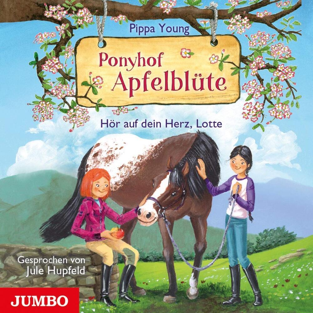 Produktbild: Ponyhof Apfelblüte (17).Hör auf dein Herz, Lotte, 1 Audio-CD | Pippa Young